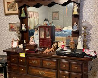 Mid century Dresser, also matching Bed 