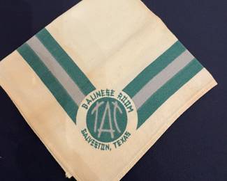 Original Galveston Balinese Room Napkin