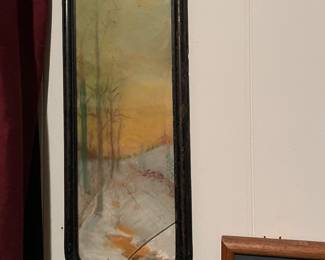 Antique License plate Frame