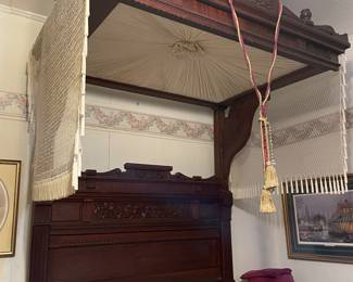 Victorian Half Tester Bed