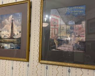 Boliver lighthouse art, Strand Emporium Art