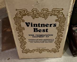 Wine making equipment