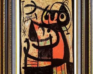 Joan Miro with COA