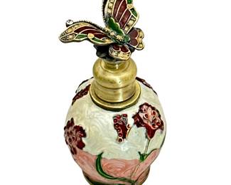 Art glass purfume bottles