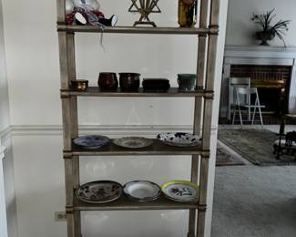 Pair of vintage etageres