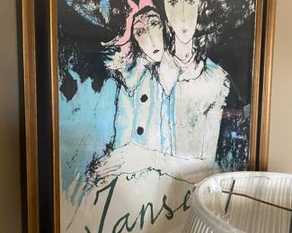 JEAN JANSEM LITHOGRAPH- WE HAVE 2!