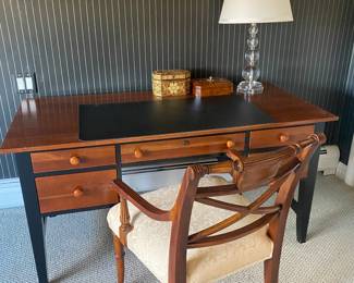 ETHAN ALLAN DESK AND CHAIR