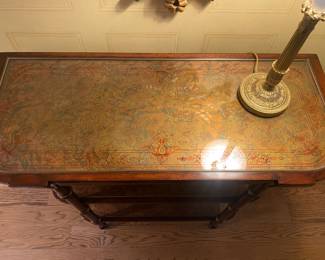 THEODORE ALEXANDER EGLOMISE 3 TIER STAND!