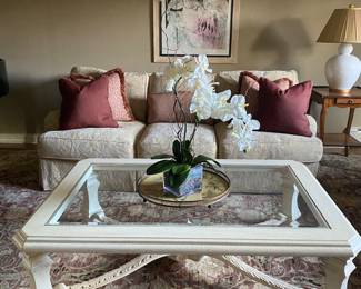 2 LARGE SOFAS BY SHERRILL-AVAILABLE THROUGH DECORATOR ONLY)