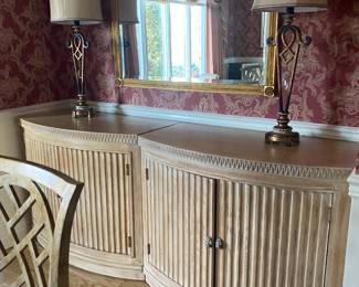 PAIR OF BERNHARDT  BUFFET CABINETS