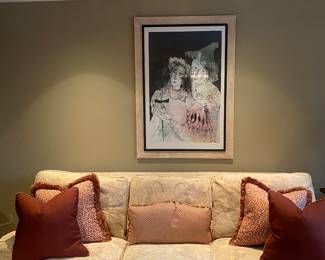 2 LARGE SOFAS BY SHERRILL-AVAILABLE THROUGH DECORATOR ONLY)