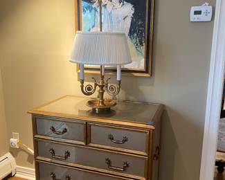 THEODORE ALEXANDER EGLOMISE CHEST!