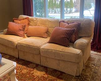 2 LARGE SOFAS BY SHERRILL-AVAILABLE THROUGH DECORATOR ONLY)