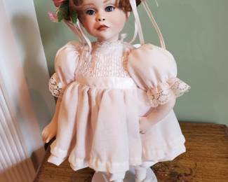 14" Porcelain Doll
