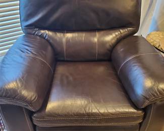 One of Two Matching Chairs; one has ottoman