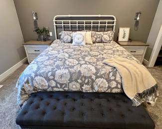 Reverie Adjustable King Size Bed (Massage) with Frame