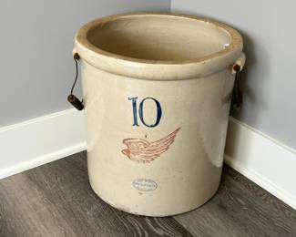 10 Gallon Redwing Crock