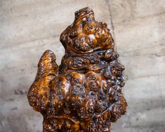 wood burl sculpture
