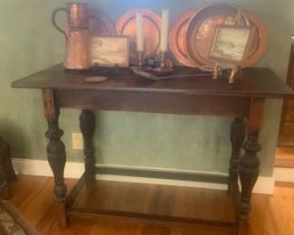 Antique English oak pegged with beautiful patina