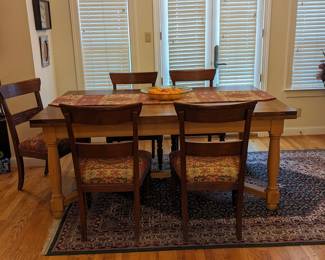 Hand made, extending table