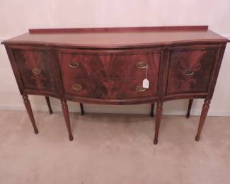 Flame mahogany buffet