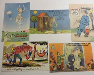 WWII era post cards