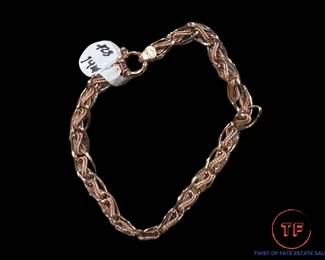 14K Rose GOLD Bracelet
