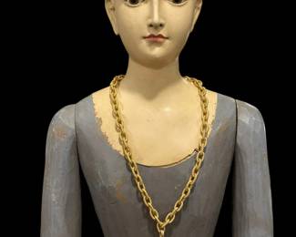 JAY STRONGWATER Link Necklace with Fish Charm