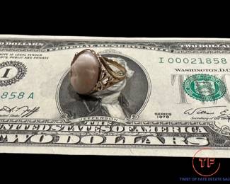 Vintage 10K GOLD Cameo Ring