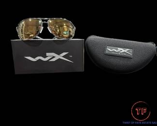 WILEY X Klein Polarized Venice Gold Mirror Lens with Gun Metal Frame - BRAND NEW IN BOX