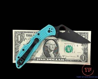 SPYDERCO Delica 4 Lightweight Knife (C11FPTLBK) 