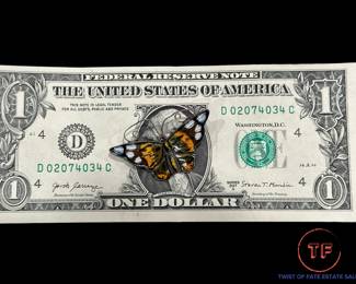 DAVID ANDERSEN Sterling SILVER Butterfly Pin