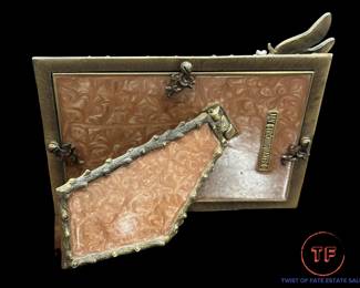 JAY STRONGWATER Cassandara Dragonfly Picture Frame with SWAROVSKI Crystals - NEW IN DUST BAG