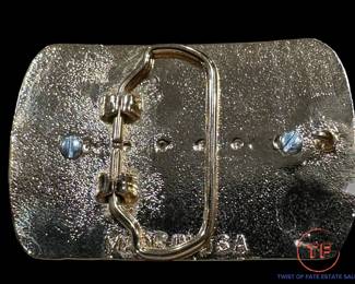 1878 S MORGAN Silver Dollar Belt Buckle