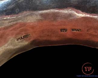 OPULENZA Sterling SILVER Cuff Bracelet