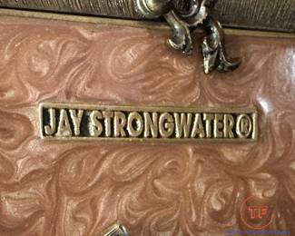 JAY STRONGWATER Cassandara Dragonfly Picture Frame with SWAROVSKI Crystals - NEW IN DUST BAG