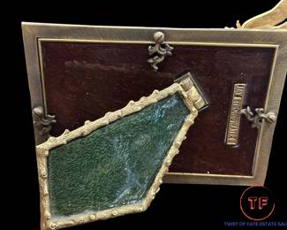 JAY STRONGWATER Cassandara Dragonfly Picture Frame with SWAROVSKI Crystals - NEW IN BOX