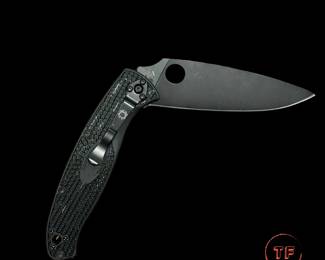SPYDERCO Resilience Lightweight Knife (C142PBBK) 