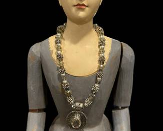 Sterling SILVER, Quartz, and Rutile Necklace