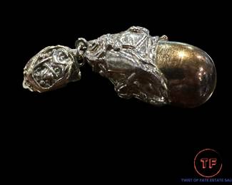 JOSEPH EUSTACE Sterling SILVER Clip on Earrings