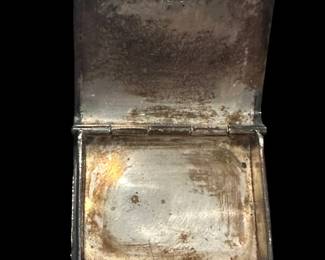 NAPIER Sterling Silver Vintage Pill Box