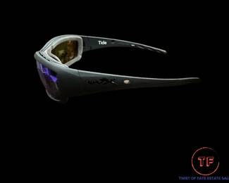 WILEY X Tide Polarized Blue Mirror Lens with Matte Black Frames - BRAND NEW IN BOX