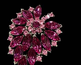 1960's WEISS Autumn Leaf Brooch