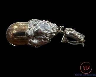 JOSEPH EUSTACE Sterling SILVER Clip on Earrings