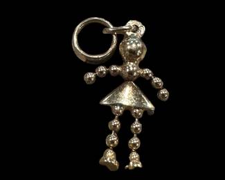 14K GOLD Figural Charm 