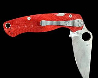 SPYDERCO Paramilitary 2 Aluminum Knife (C81ALPRD2) 