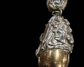 JOSEPH EUSTACE Sterling SILVER Clip on Earrings