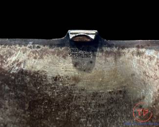 NAPIER Sterling Silver Vintage Pill Box