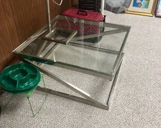 glass coffee table