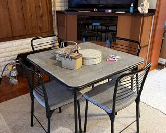 Vintage Card Table set